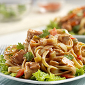 Thai Chicken Fettuccine Salad